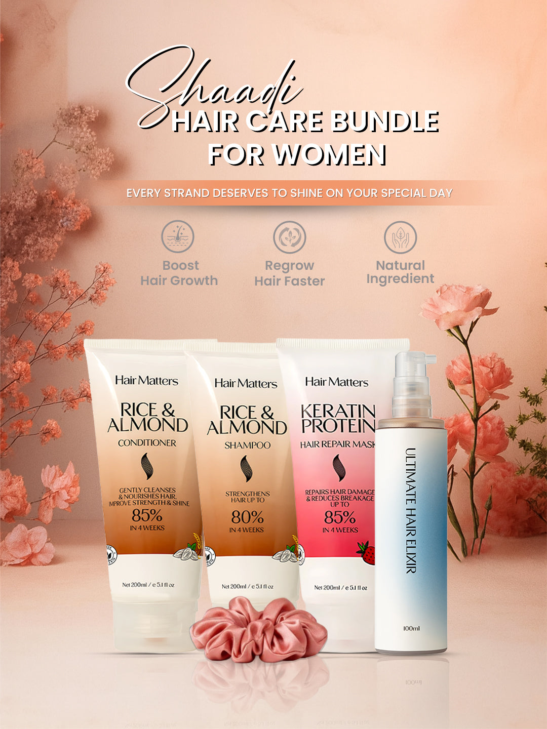 Shaadi Hair Care Bundle For Women