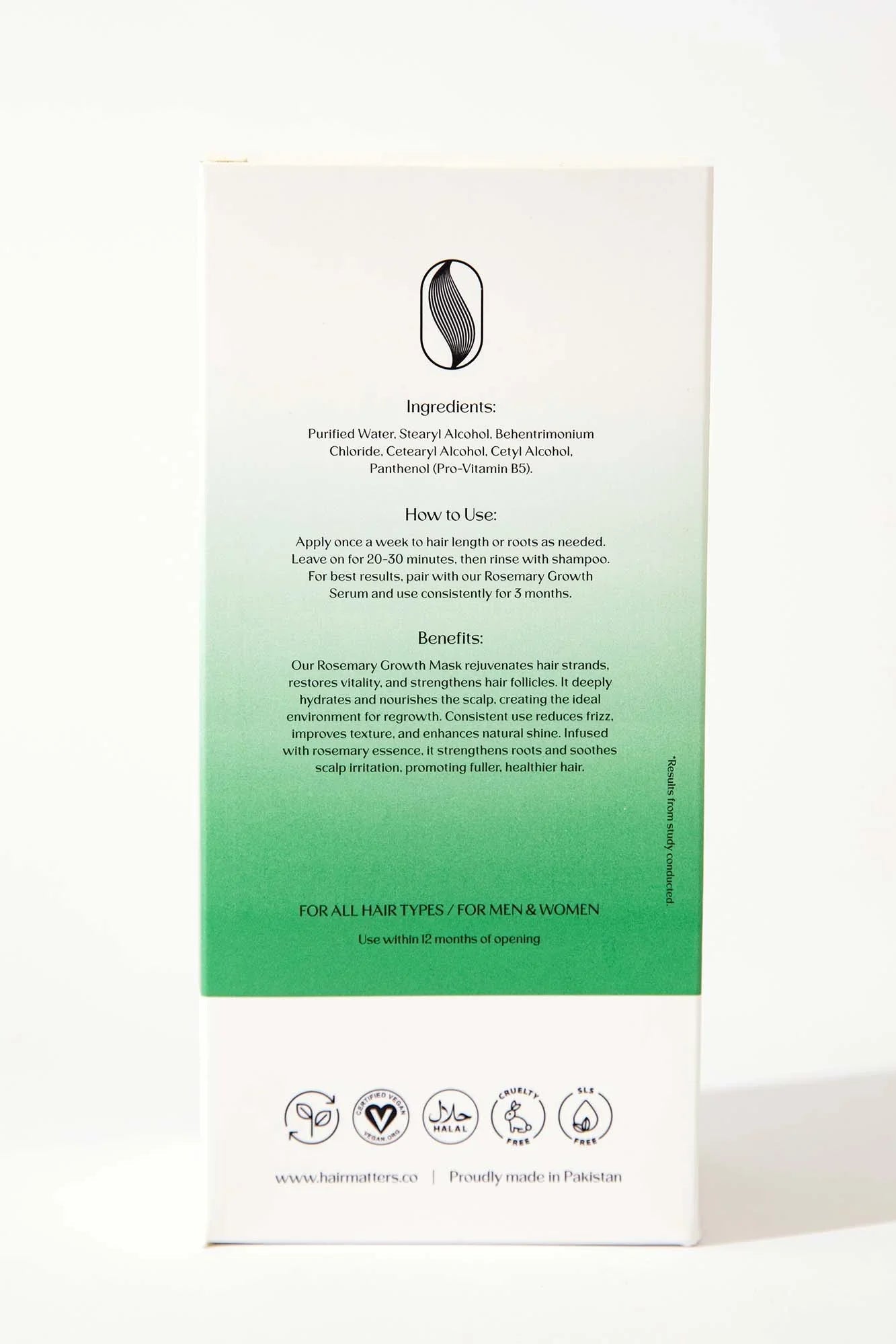 Rosemary Growth Mask