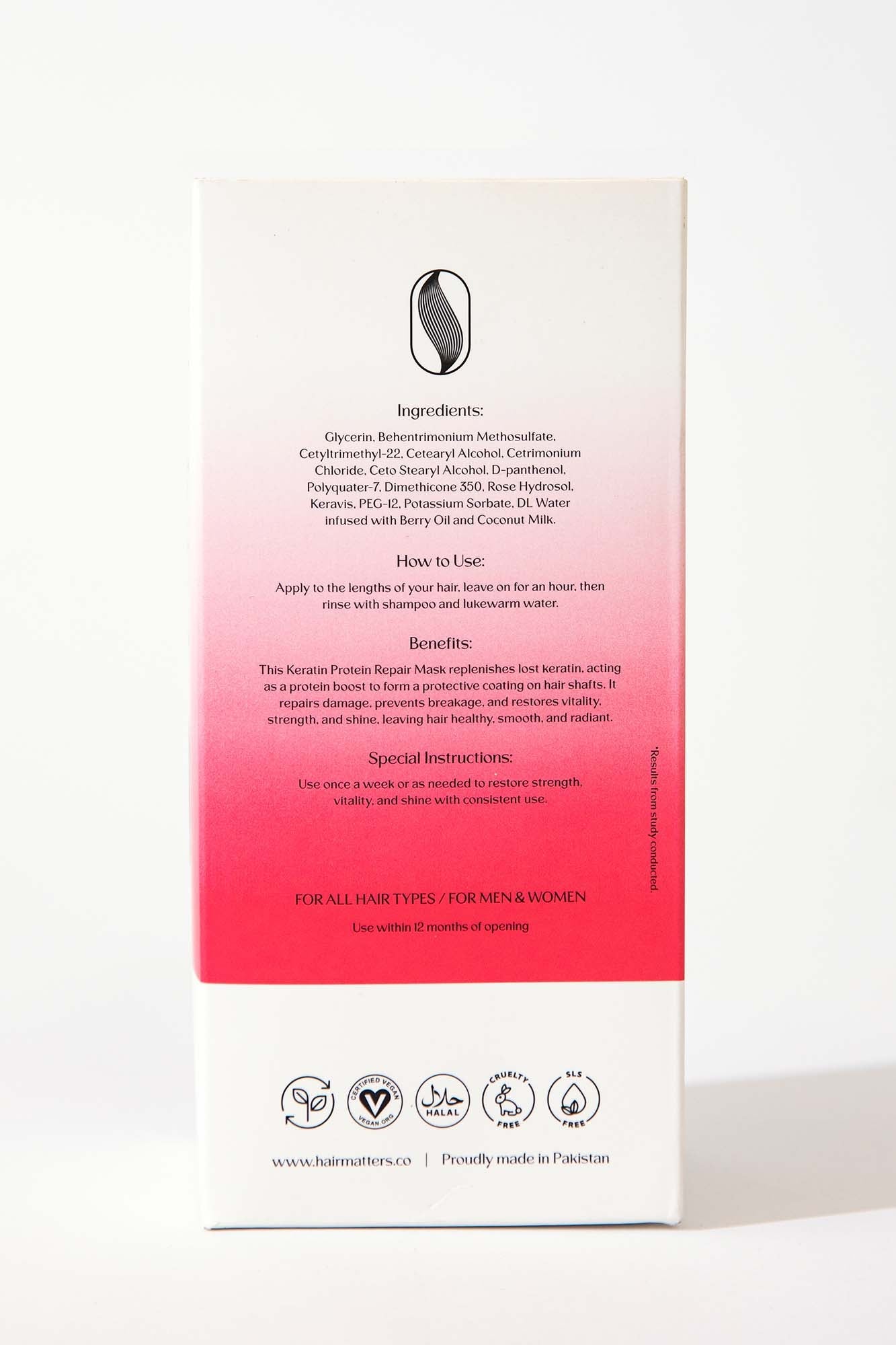 Keratin Protein Hair Mask