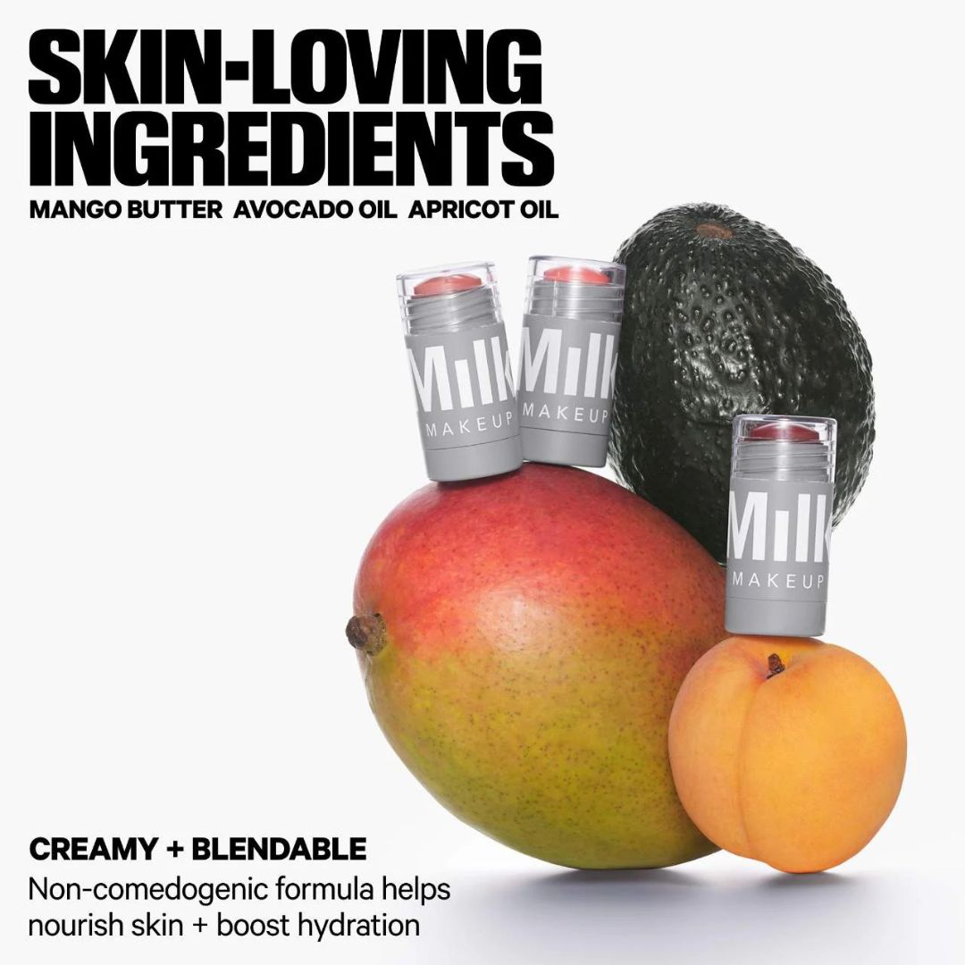 Milk Makeup  Lip + Cheek Non-Comedogenic Cream Blush Stick