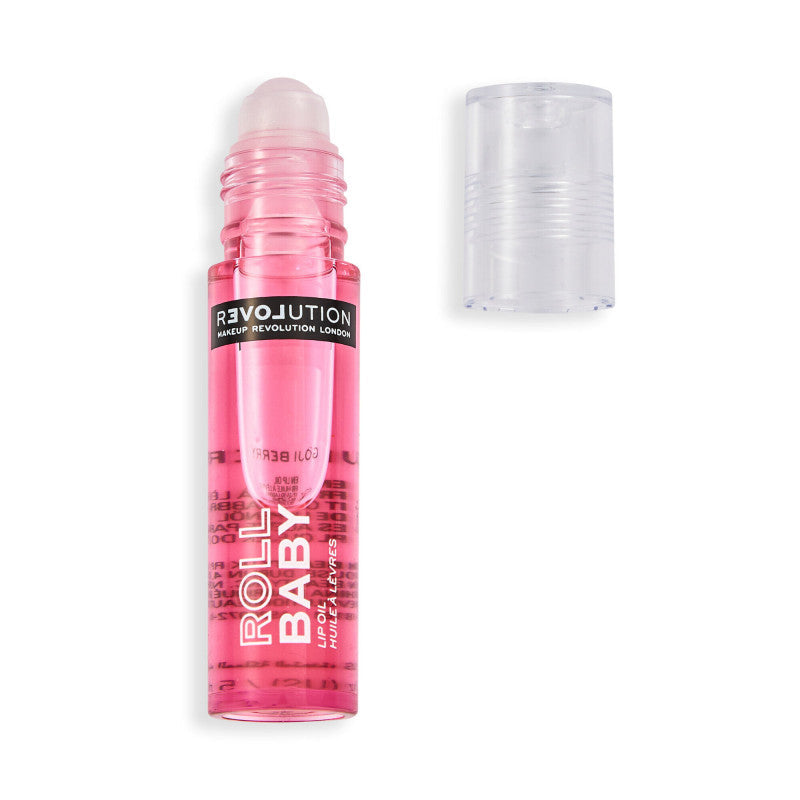 Makeup Revolution Relove By Revolution Roll Baby Lip Oil - Goji Berry