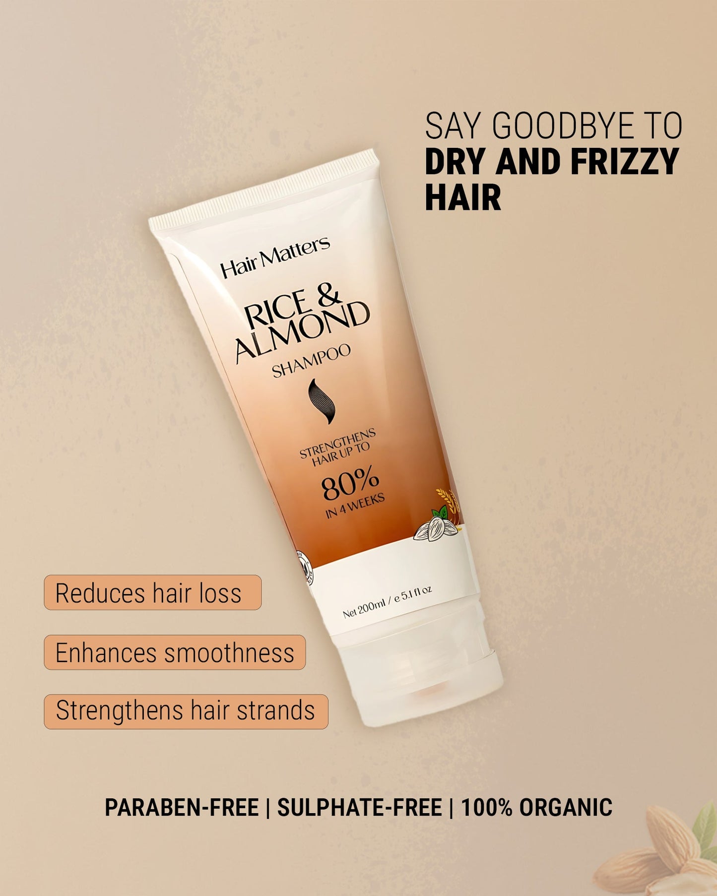 Rice & Almond Shampoo